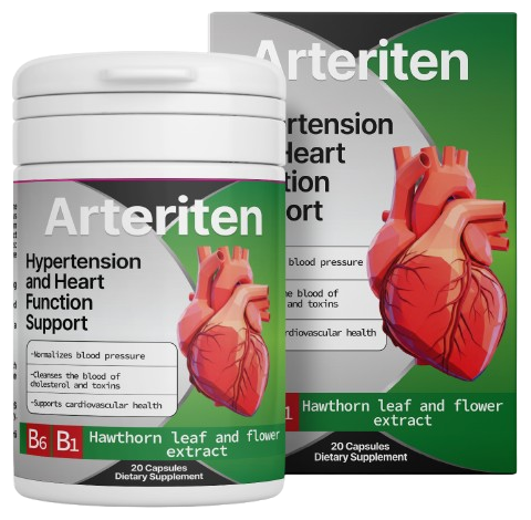 Arteriten — Natural Cardiovascular Wellness | OptiLife Supps